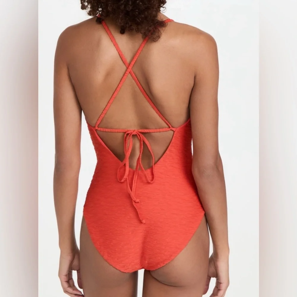 Mara Hoffman Swim Recycled ECONYL One Piece - Picture 6 of 6